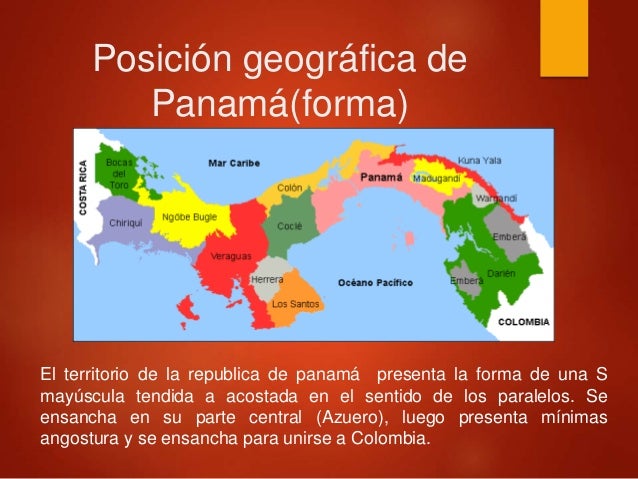 Posicion geografica de panama