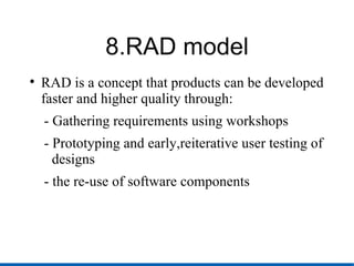 Rad In Sdl Sdlc | PPT