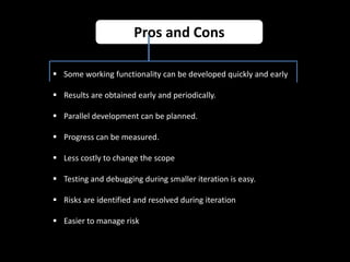 SDLC, Iterative Model | PPTX