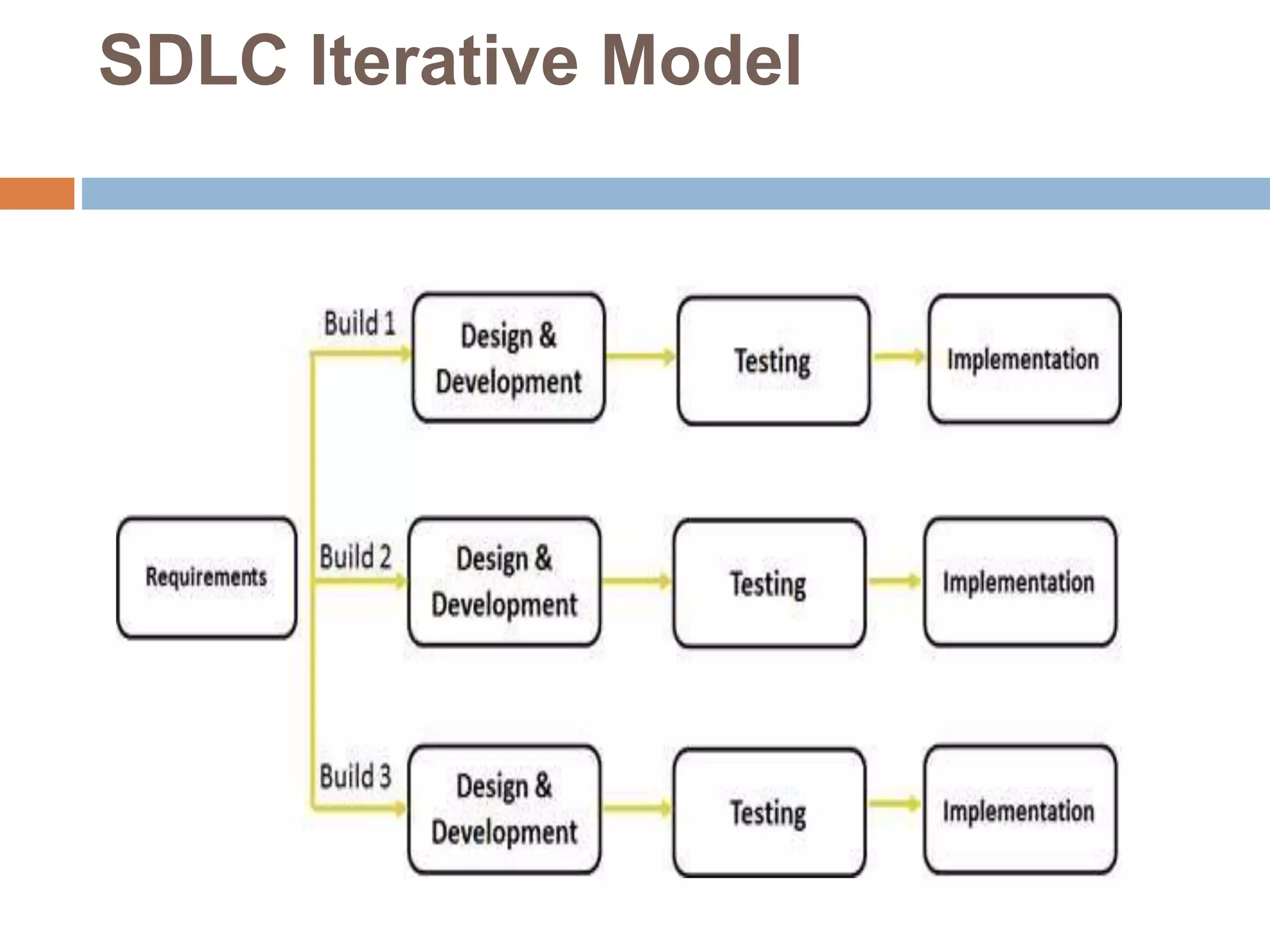 SDLC Iterative Model
 