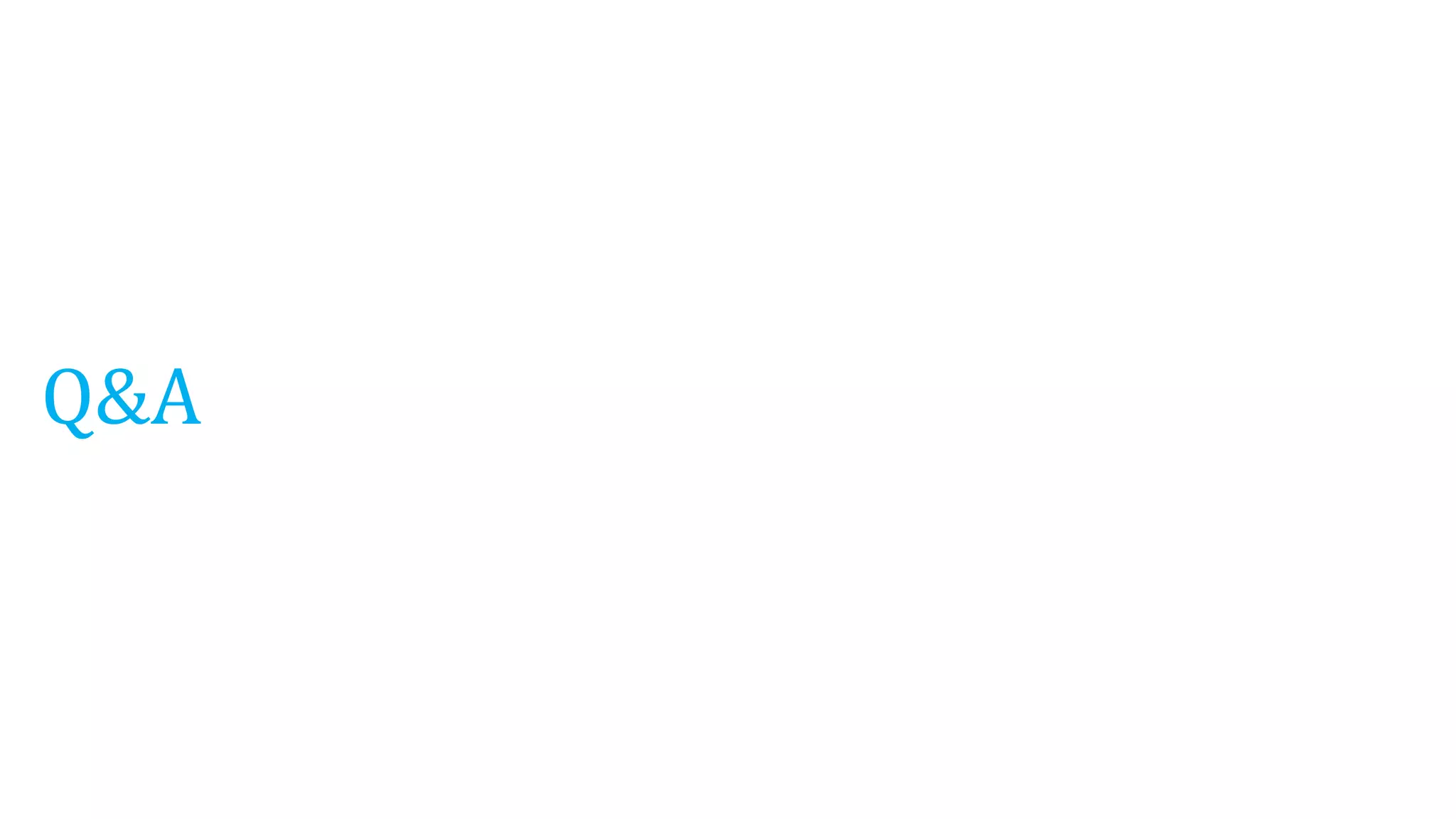 Q&A
 