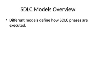 Comprehensive Guide to Software Development Life Cycle (SDLC) Phases ...