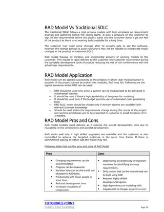 Sdlc tutorial | PDF