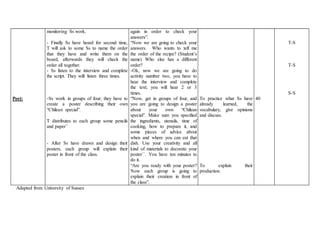 Skill development lesson plan format | DOCX