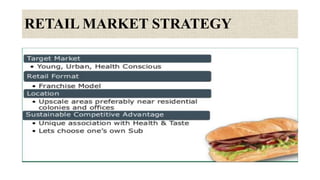 RETAIL MARKET STRATEGY
 