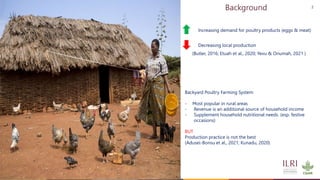 A System Thinking Approach to Understand the Drivers of Change in Ghana’s Backyard Poultry Farming System