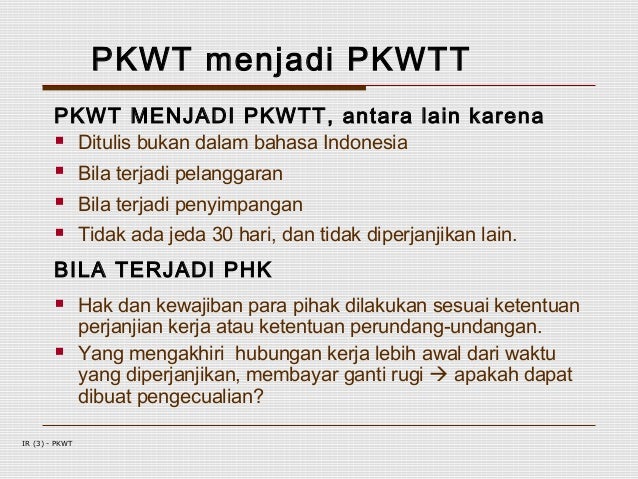 Pkwt Awal