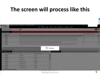 The screen will process like this
www.regmaeducation.com
info@regmasolution.com
 