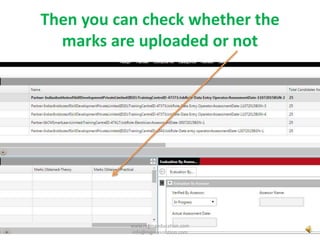 Then you can check whether the
marks are uploaded or not
www.regmaeducation.com
info@regmasolution.com
 