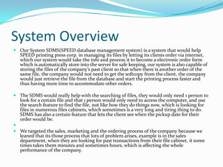 Sdms (It Docu Defense Presentation) | PPT