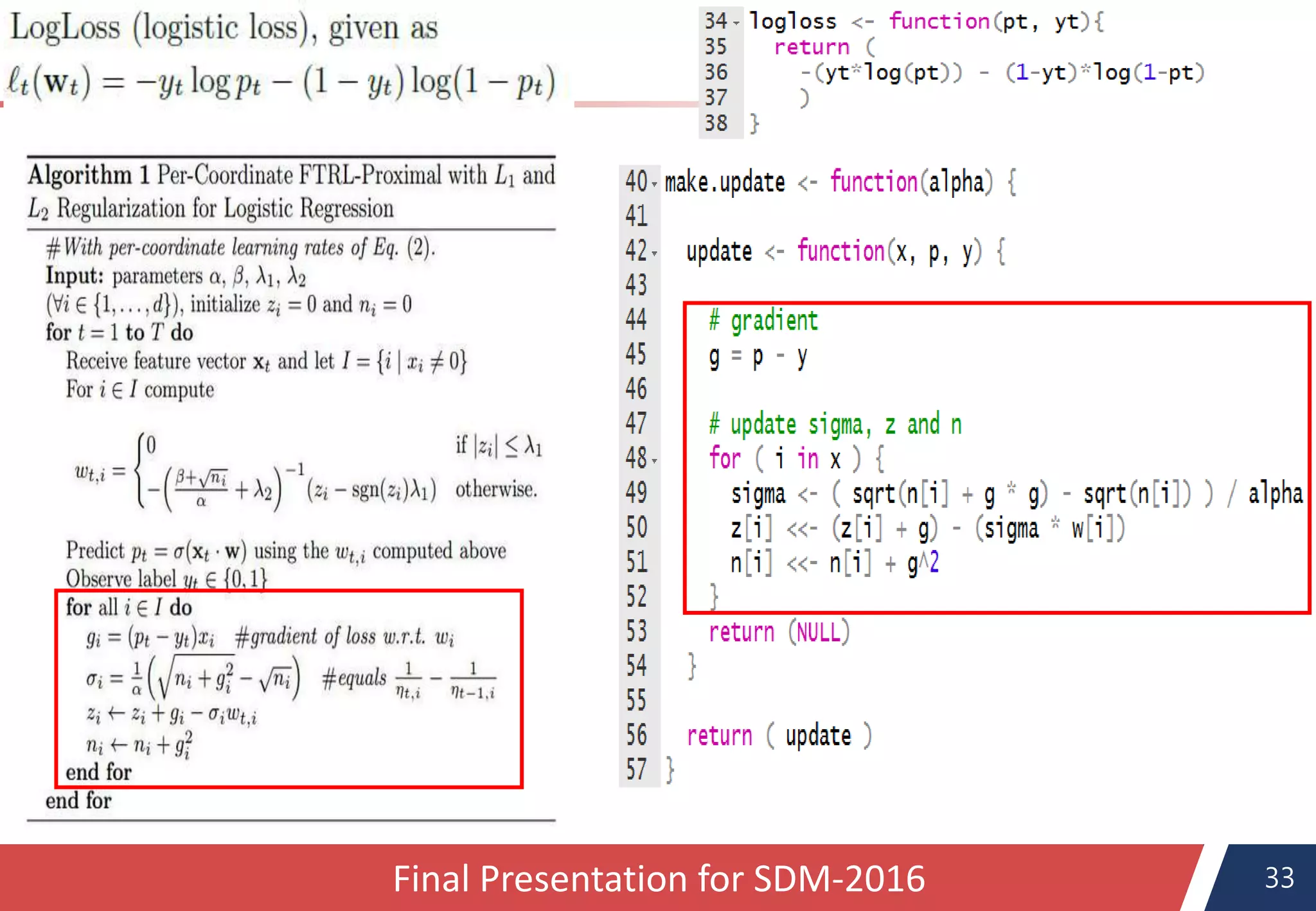 33Final Presentation for SDM-2016
 