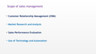 SDM Unit I [Autosaved].pptx Fundamentals of Sales | PPTX