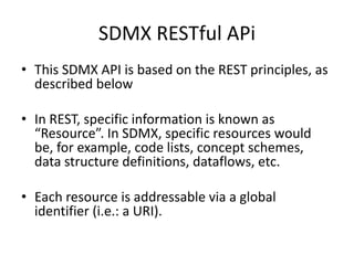 Sdmx9 webservices | PPT