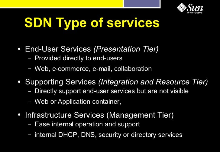 Service Delivery Network