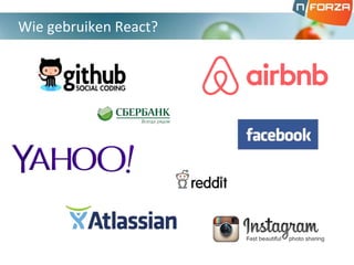 Wie gebruiken React?
 