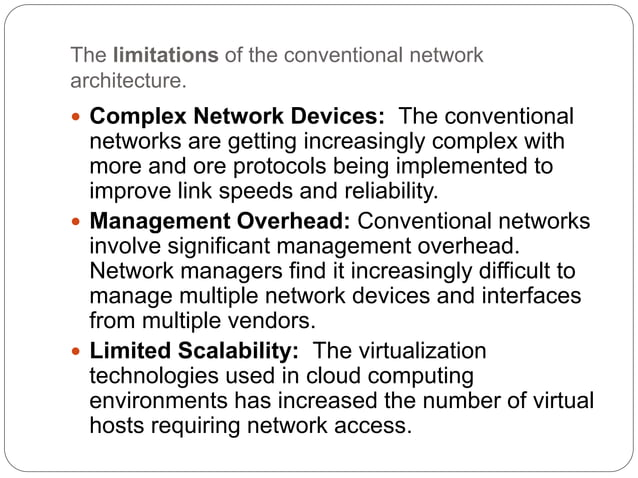 SDN( Software Defined Network) and NFV(Network Function Virtualization ...