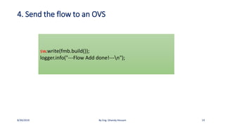 SDN applications with floodlight | PDF