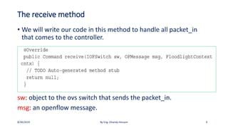 SDN applications with floodlight | PDF
