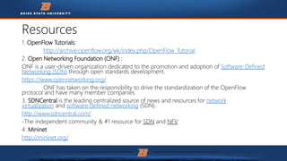 Software Defined networking (SDN) | PPTX