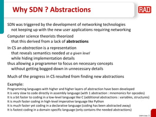 Non-Fluff Software Defined Networking, Network Function Virtualization ...