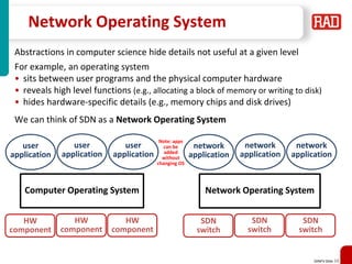 Non-Fluff Software Defined Networking, Network Function Virtualization ...