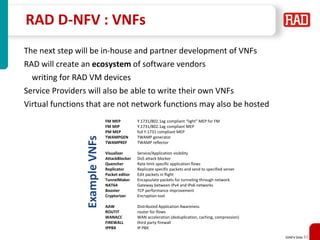 Non-Fluff Software Defined Networking, Network Function Virtualization ...