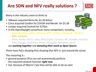 Non-Fluff Software Defined Networking, Network Function Virtualization ...