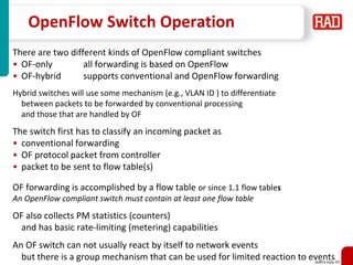 Non-Fluff Software Defined Networking, Network Function Virtualization ...