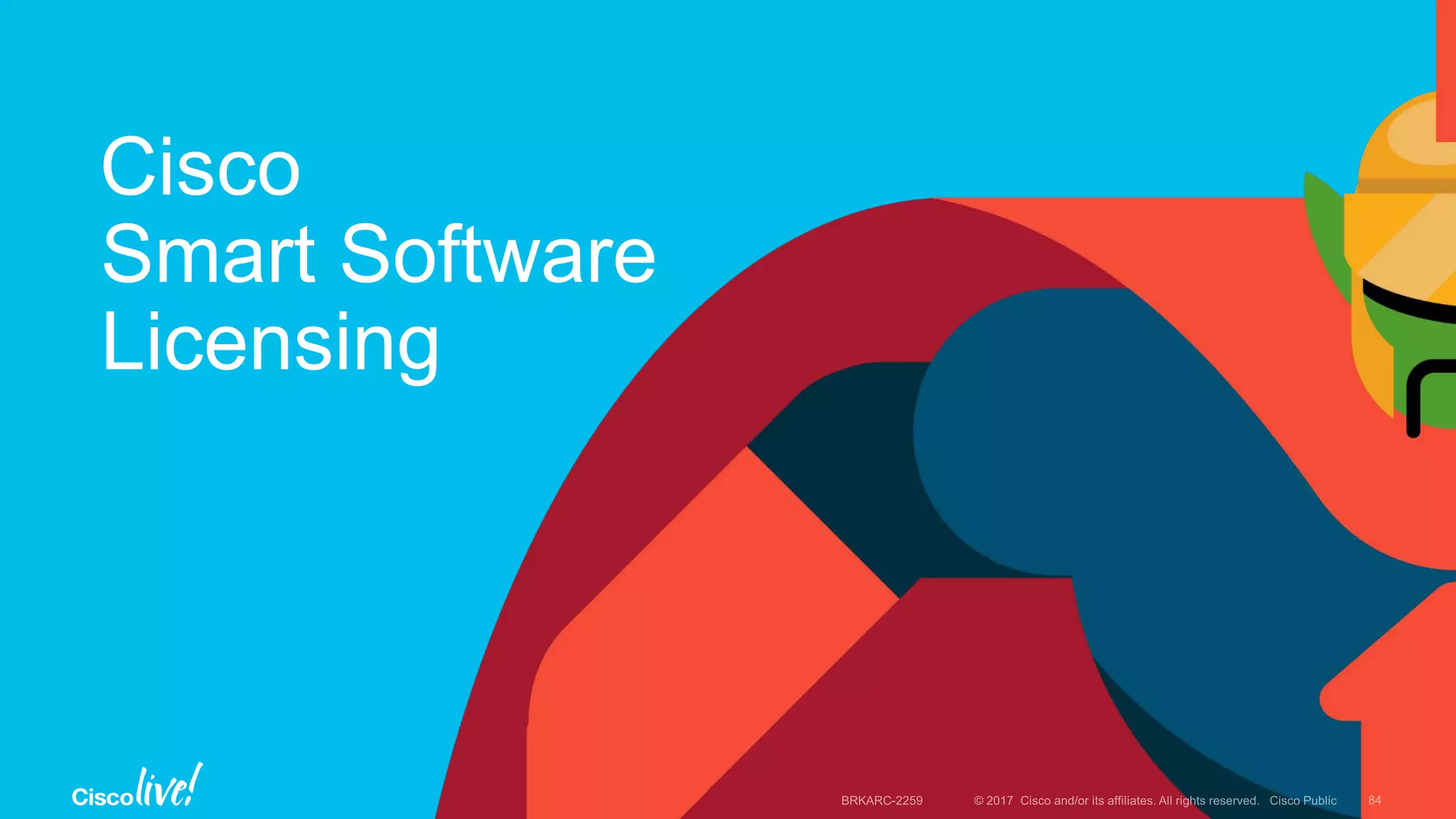 Cisco
Smart Software
Licensing
 