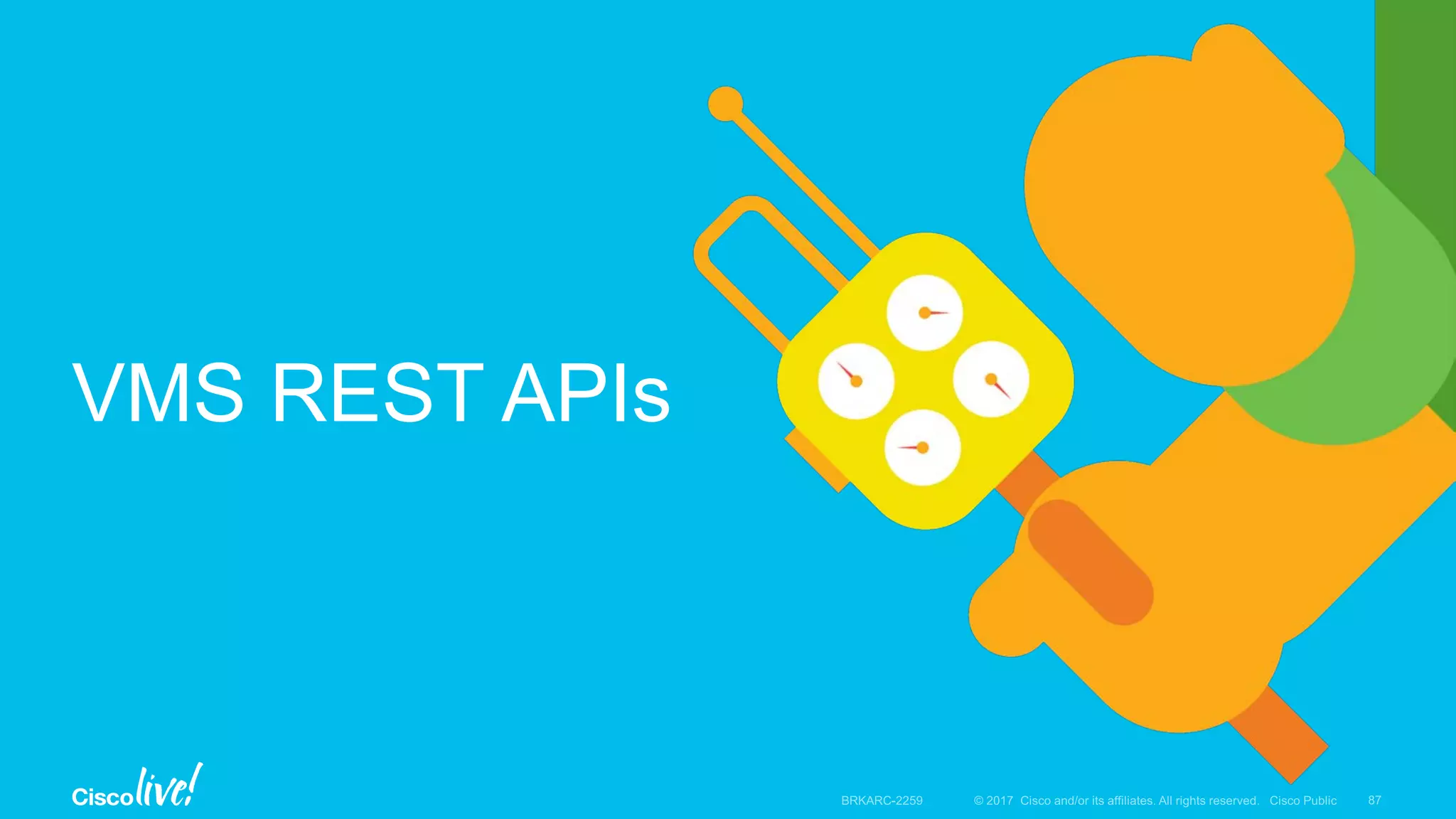 VMS REST APIs
 