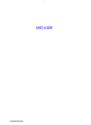 K.SABARIGIRIVASON
lOM
oARcP
SD|300 160 4
5
UNIT 4 SDN
 