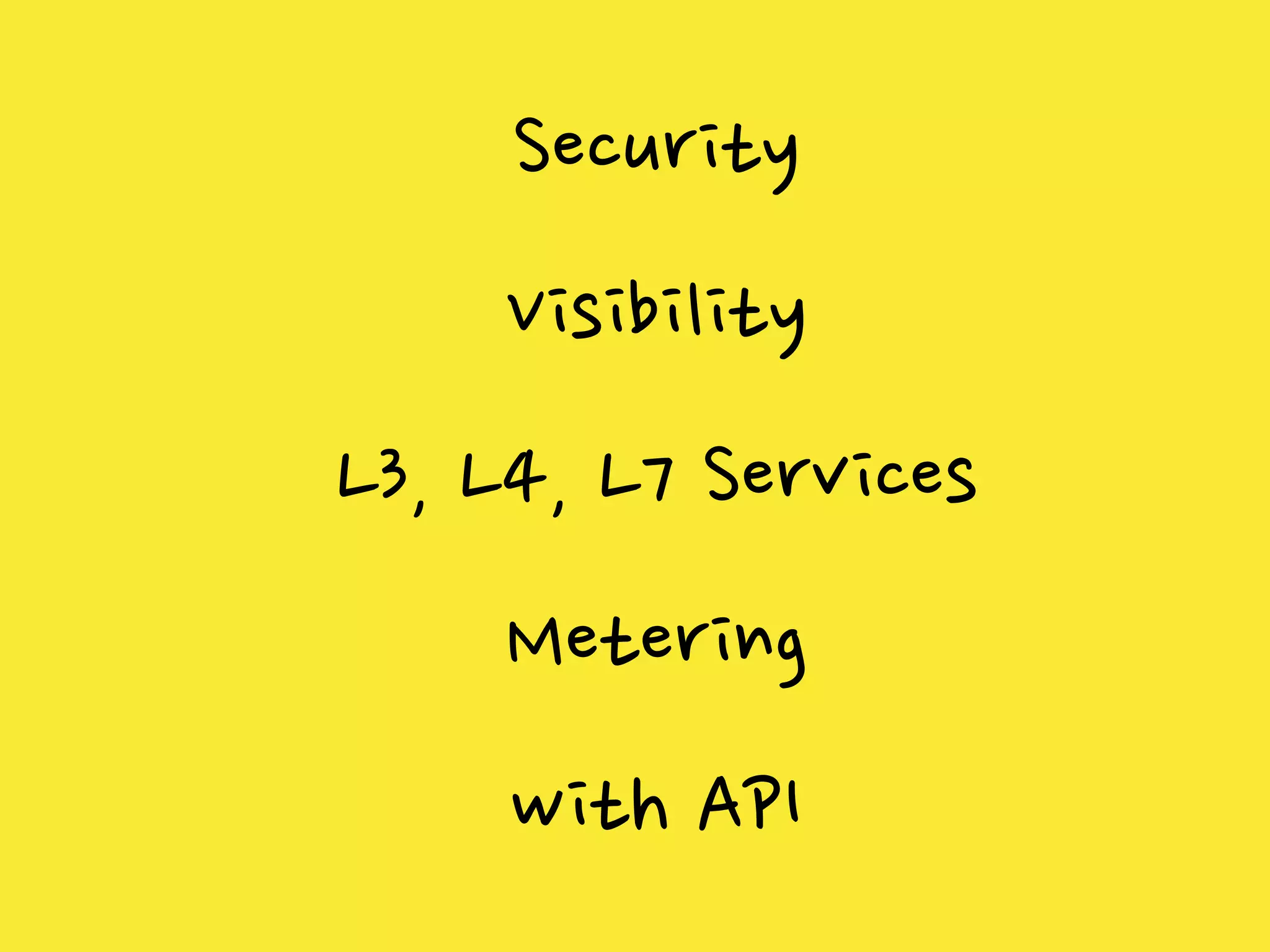 Software Defined
Network
 