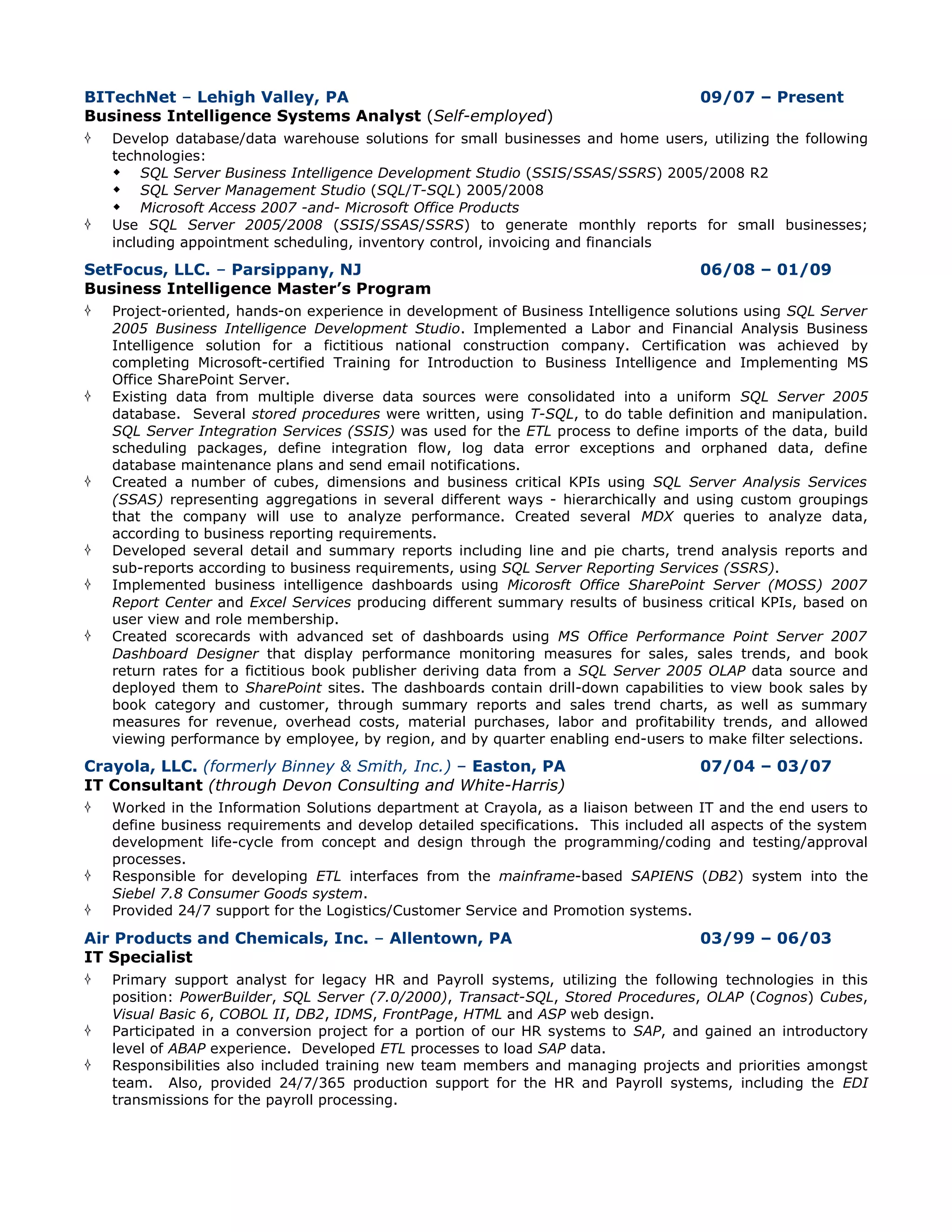 SDomenico_CV2012 | PDF