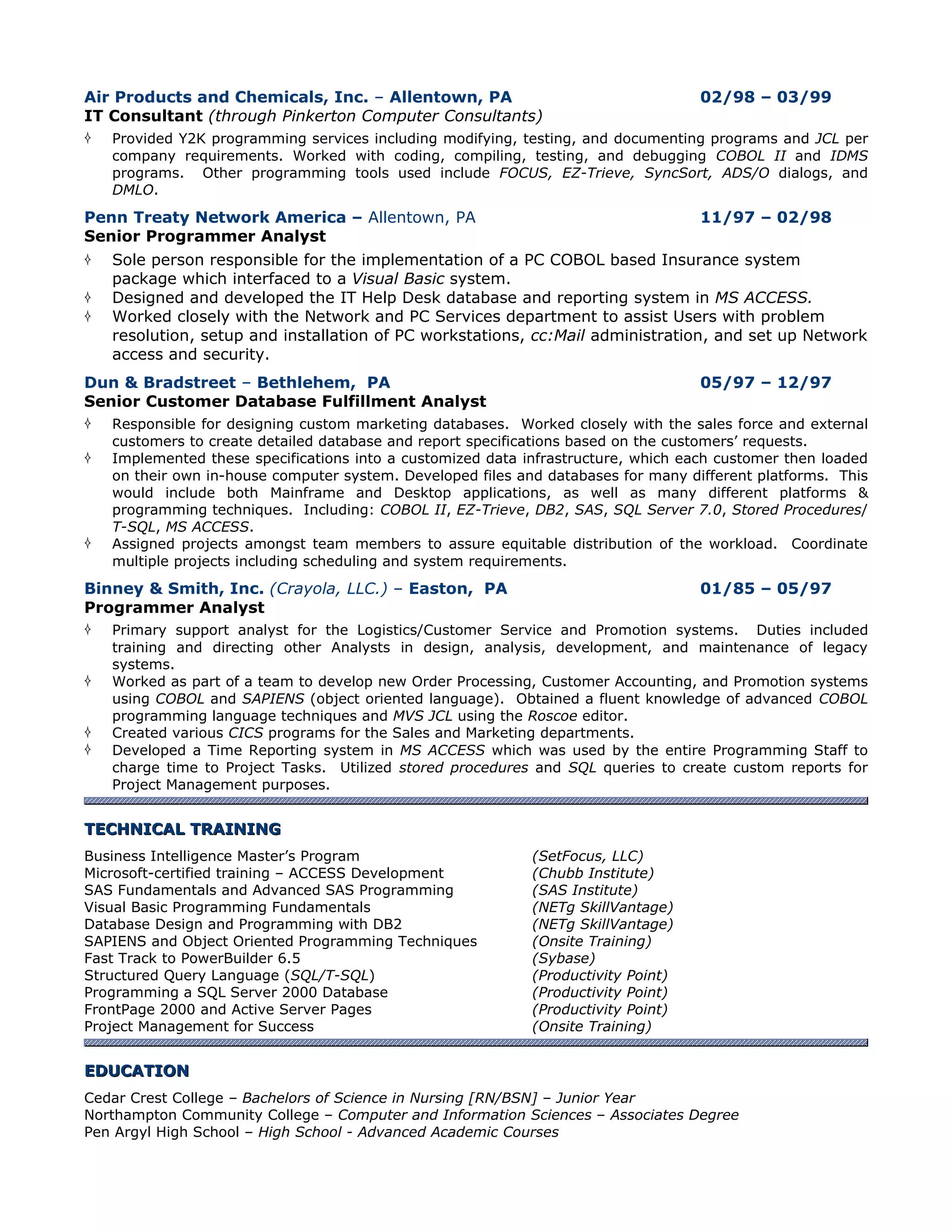 SDomenico_CV2012 | PDF