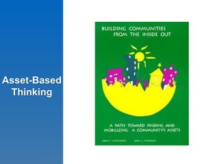 Asset-Based
Thinking
 