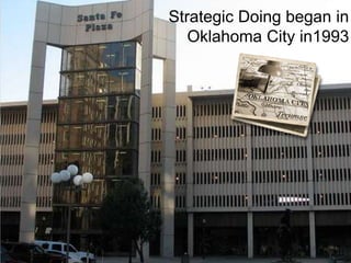 Strategic Doing began in
Oklahoma City in1993
 