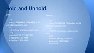 SDP (Session Description Protocol) | PDF