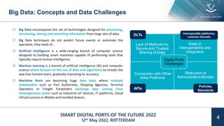 DataPorts presentation at "Smart Digital Ports of the Future 2022" conference
