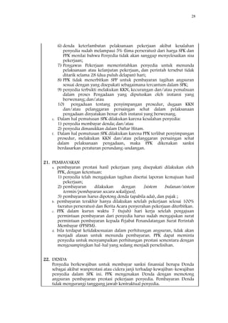 Proses Spk Sdp barang pengadaan langsung menggunakan spk | PDF