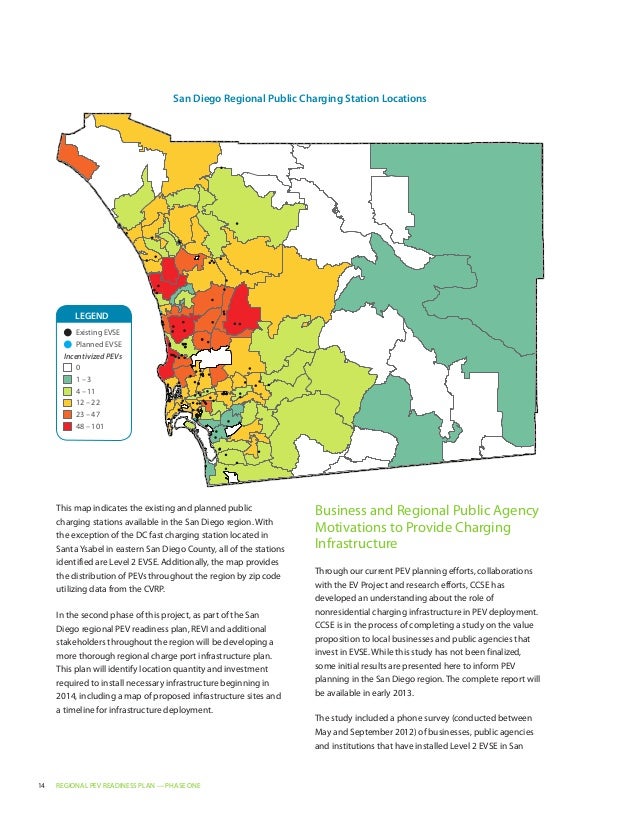 San Diego Regional Plugin Electric Vehicle Readiness Plan Phase One…