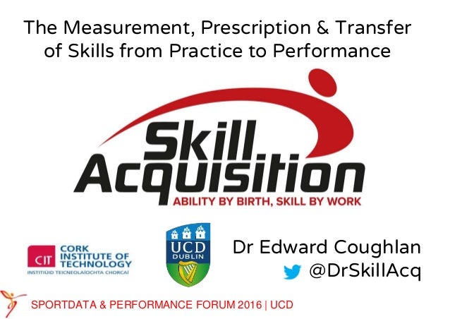 the measurement prescription transfer of skills from practice to p prescription transfer