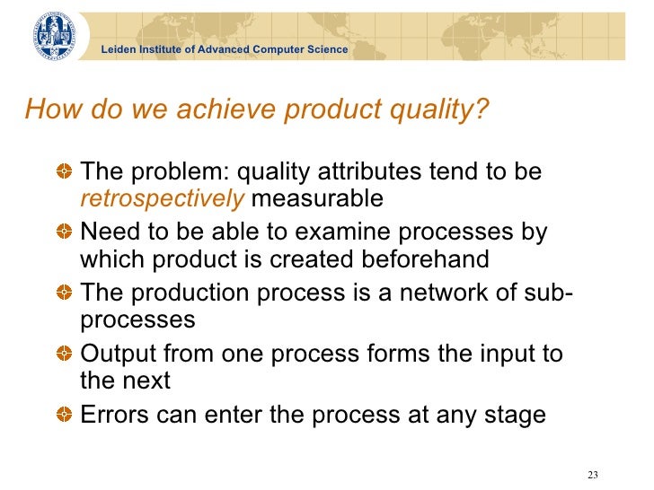 Sdpm Lecture 8 Software Quality Assurance
