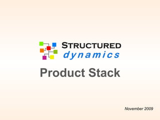 May (updated) 2010 Product Stack 