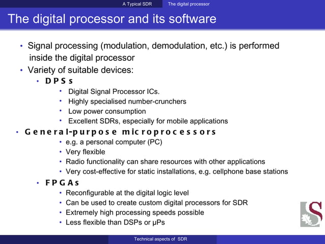 Sdr | PPT