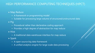 High Performance Computing on NYC Yellow Taxi Data Set | PPTX