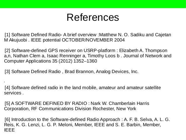 Brad brannon software defined radio pdf file