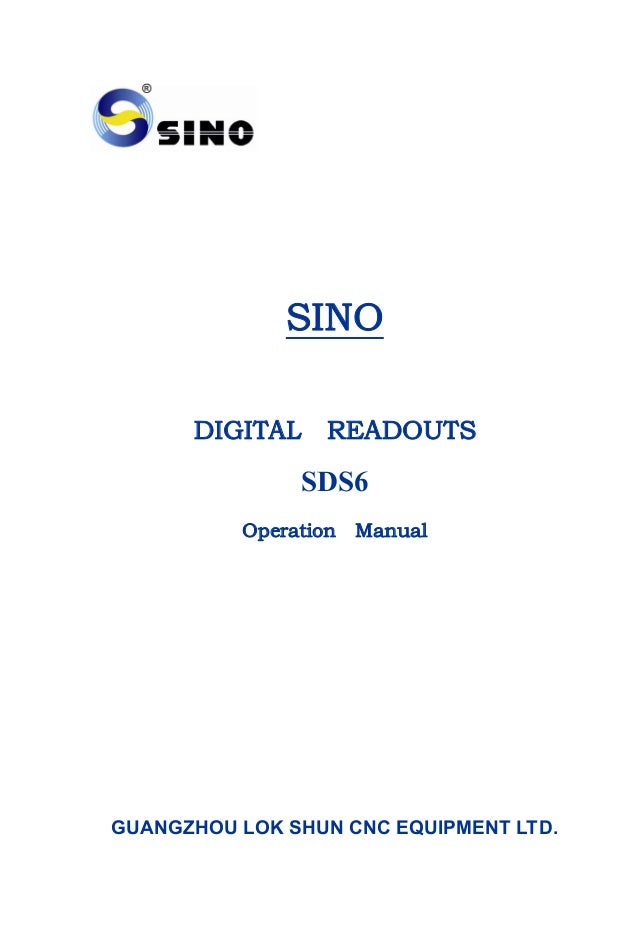 Sino SDS6 Digital Readouts