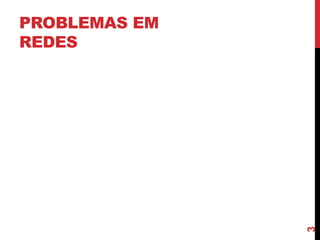 3

PROBLEMAS EM
REDES

 