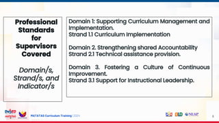 MATATAG Curriculum Training | 2024 8
 