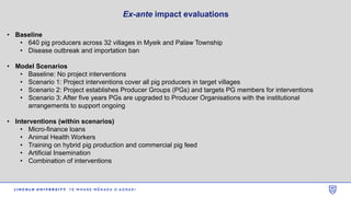 A pro-poor approach to upgrade value chains in Tanintharyi region of Myanmar